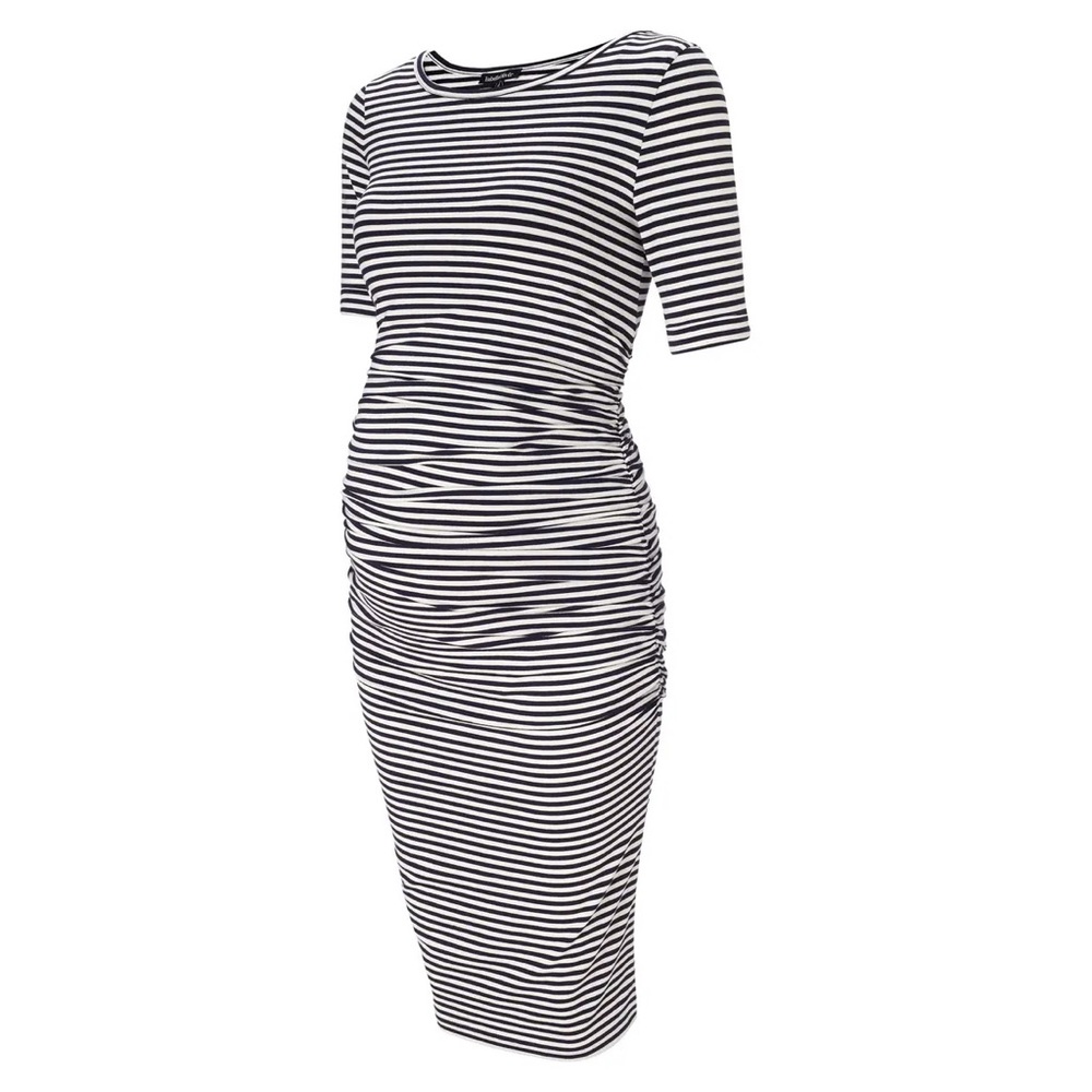 Isabella Oliver Arlington Stripe Maternity Dress